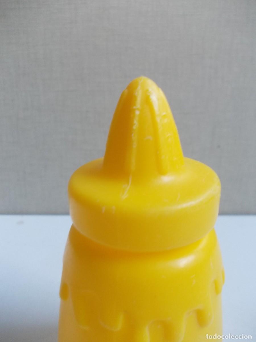 Casas de mu&ntilde;ecas: Biber&oacute;n de Pl&aacute;stico Amarillo Accesorio para Mu&ntilde;eco Beb&eacute; - Foto 2