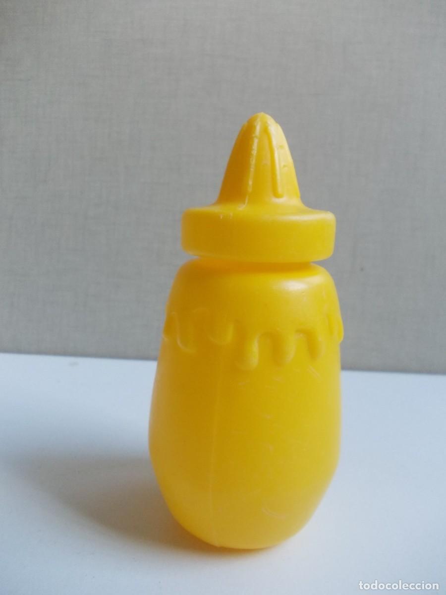 Casas de mu&ntilde;ecas: Biber&oacute;n de Pl&aacute;stico Amarillo Accesorio para Mu&ntilde;eco Beb&eacute; - Foto 6