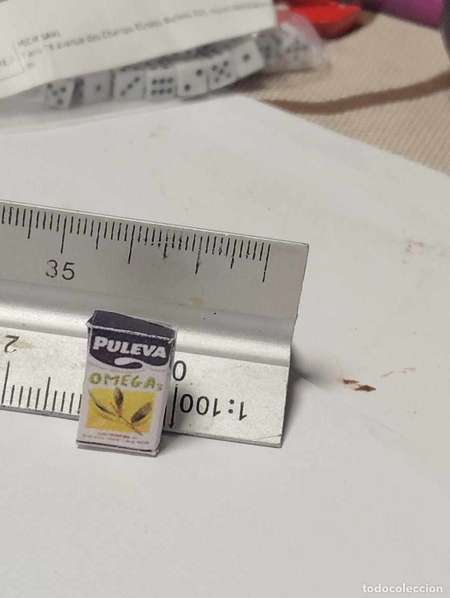 Casas de mu&ntilde;ecas: cart&oacute;n de leche escala 1:12 - Foto 2