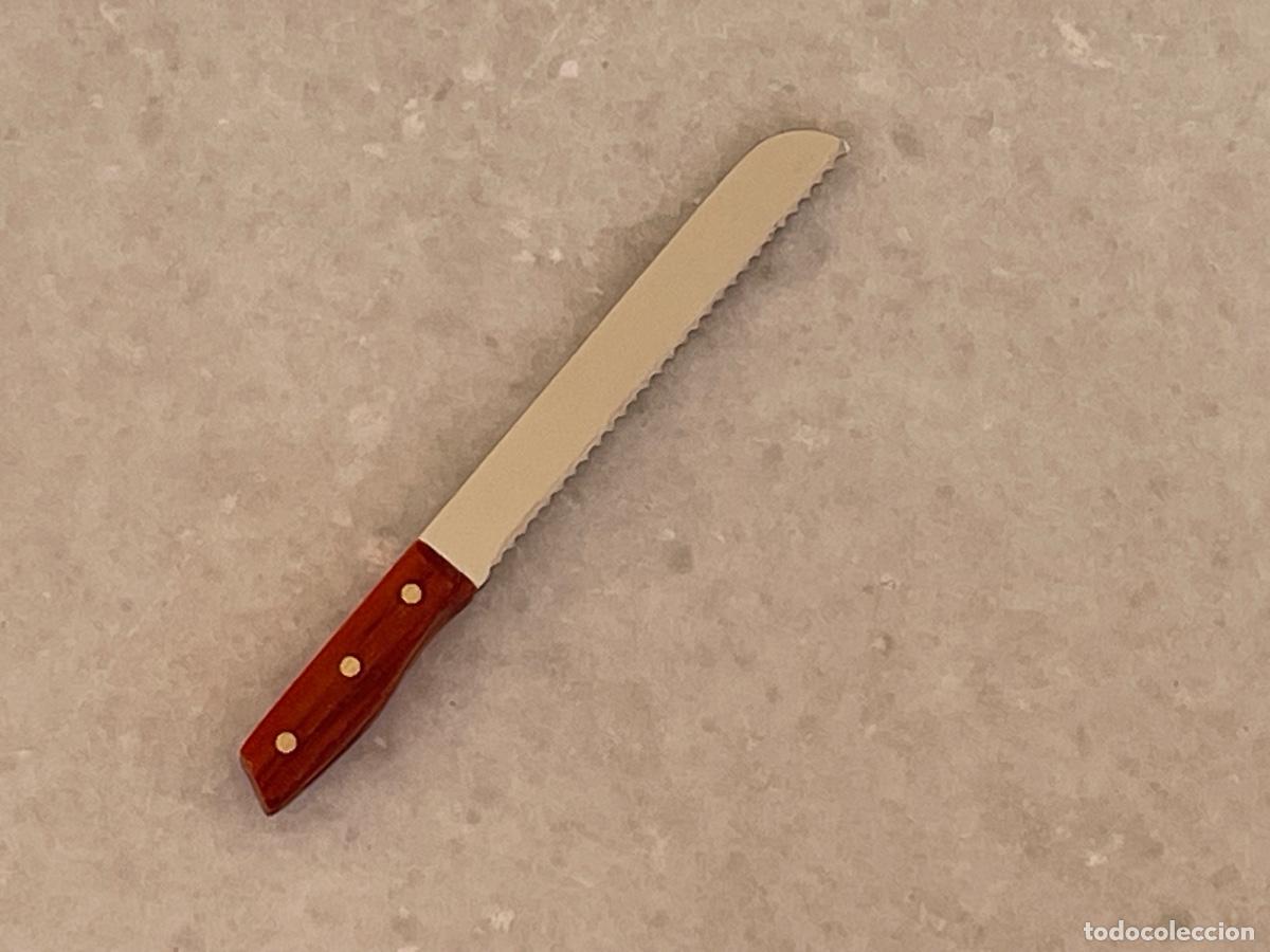 Casas de mu&ntilde;ecas: Cuchillo del pan en miniatura para casa de mu&ntilde;ecas - Foto 8