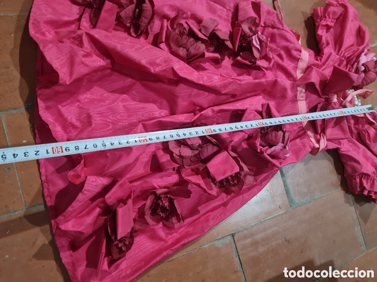 Casas de mu&ntilde;ecas: Antiguo vestido para mu&ntilde;ecas - Foto 8