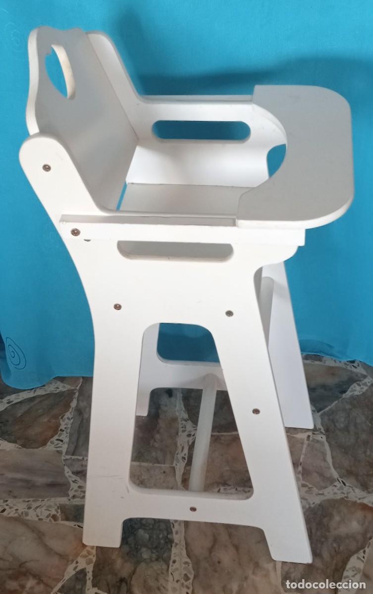 Casas de mu&ntilde;ecas: TRONA DE MU&Ntilde;ECA , DE MADERA, SILLA DE MU&Ntilde;ECA - Foto 1