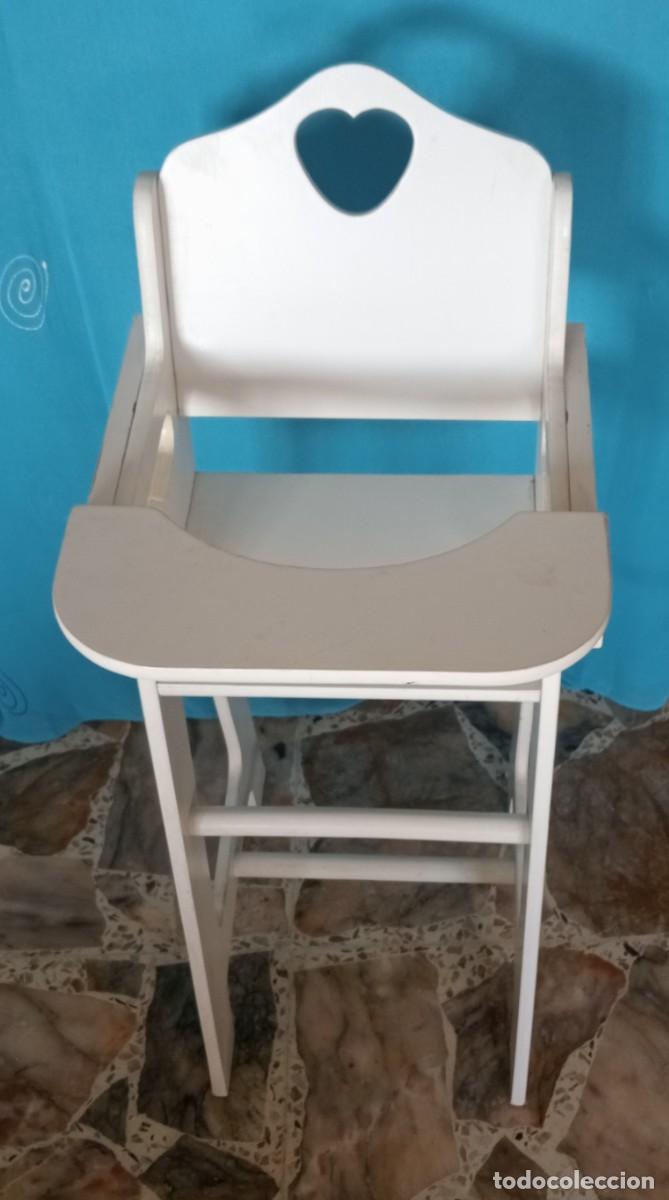 Casas de mu&ntilde;ecas: TRONA DE MU&Ntilde;ECA , DE MADERA, SILLA DE MU&Ntilde;ECA - Foto 2