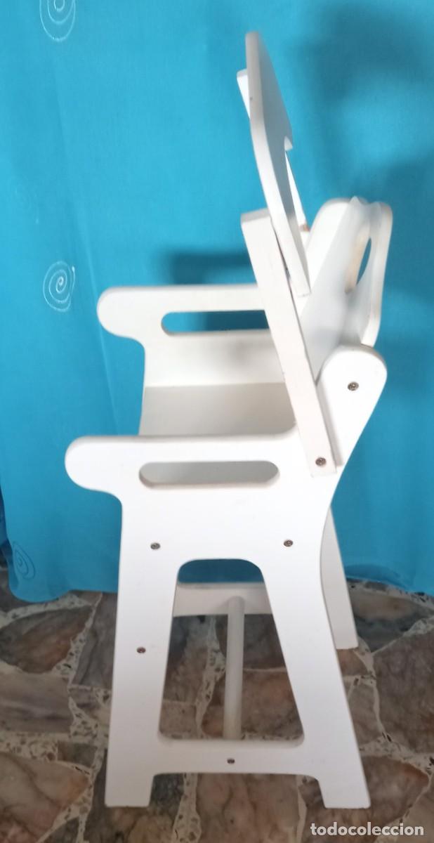 Casas de mu&ntilde;ecas: TRONA DE MU&Ntilde;ECA , DE MADERA, SILLA DE MU&Ntilde;ECA - Foto 3