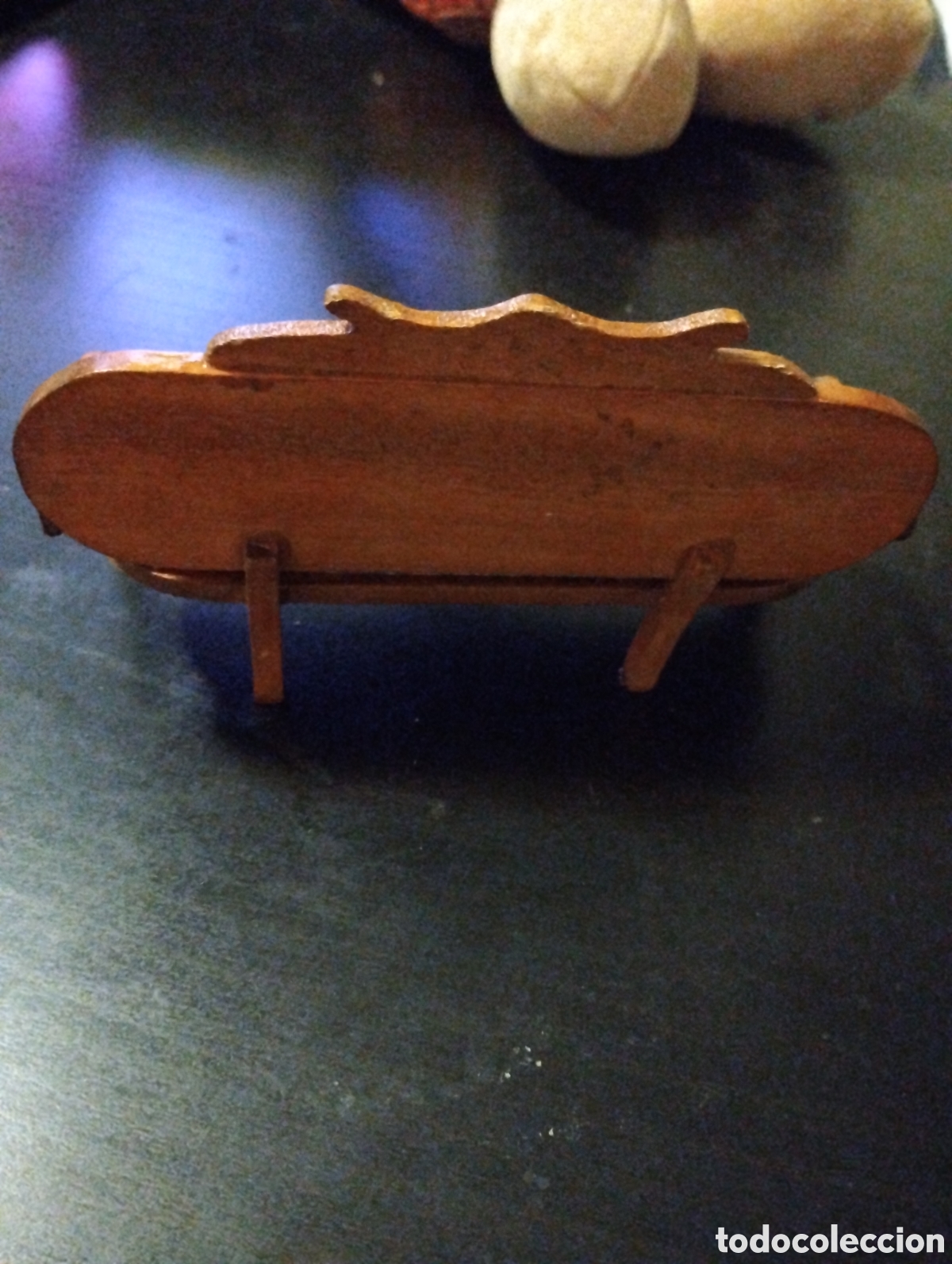 Casas de mu&ntilde;ecas: Sof&aacute; canap&eacute; para casa de mu&ntilde;ecas. - Foto 3