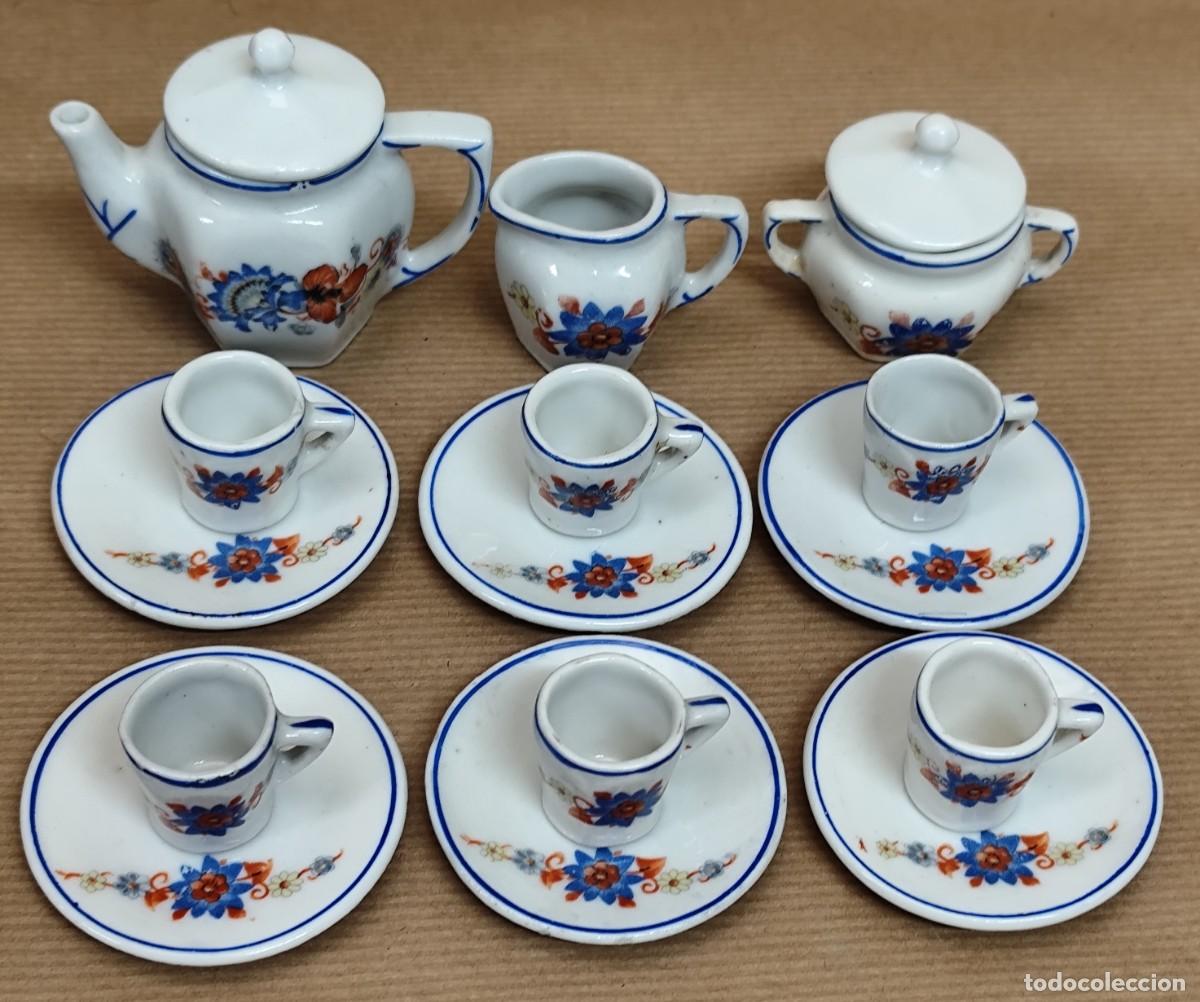 Casas de mu&ntilde;ecas: Juego de caf&eacute; para casa de mu&ntilde;ecas - Foto 2