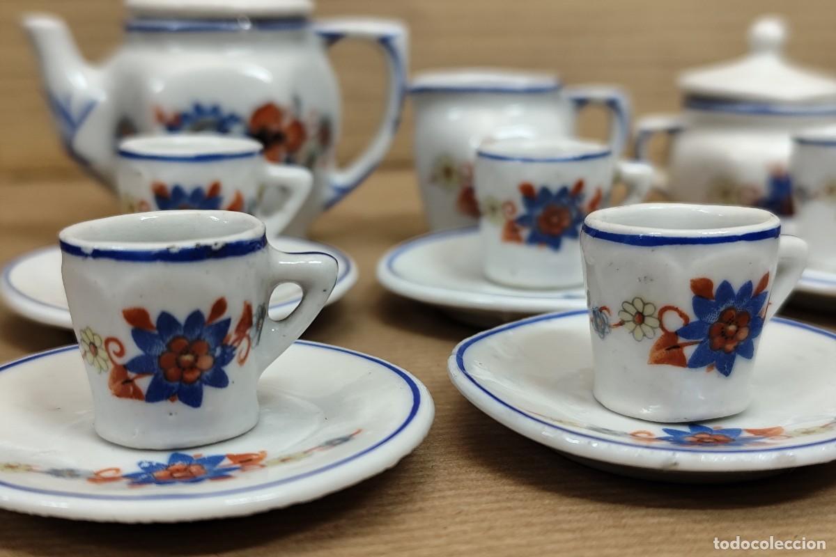 Casas de mu&ntilde;ecas: Juego de caf&eacute; para casa de mu&ntilde;ecas - Foto 4