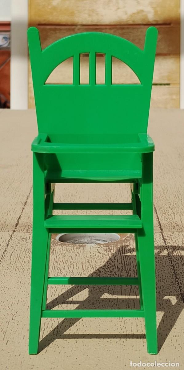 Casas de mu&ntilde;ecas: Silla Trona para Mu&ntilde;ecas - Foto 1