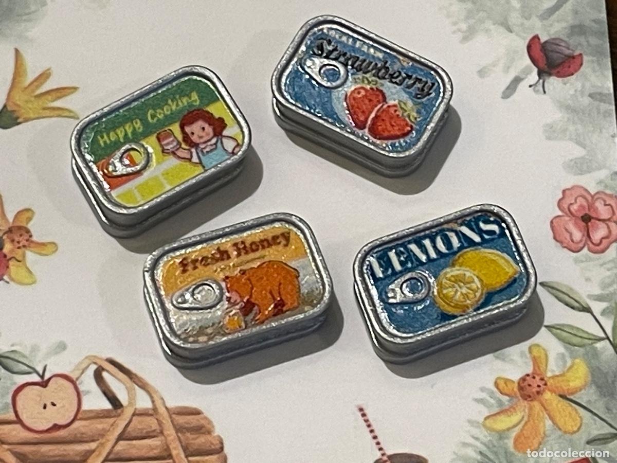 Casas de mu&ntilde;ecas: Latas de conservas miniatura para casa de mu&ntilde;ecas - Foto 1
