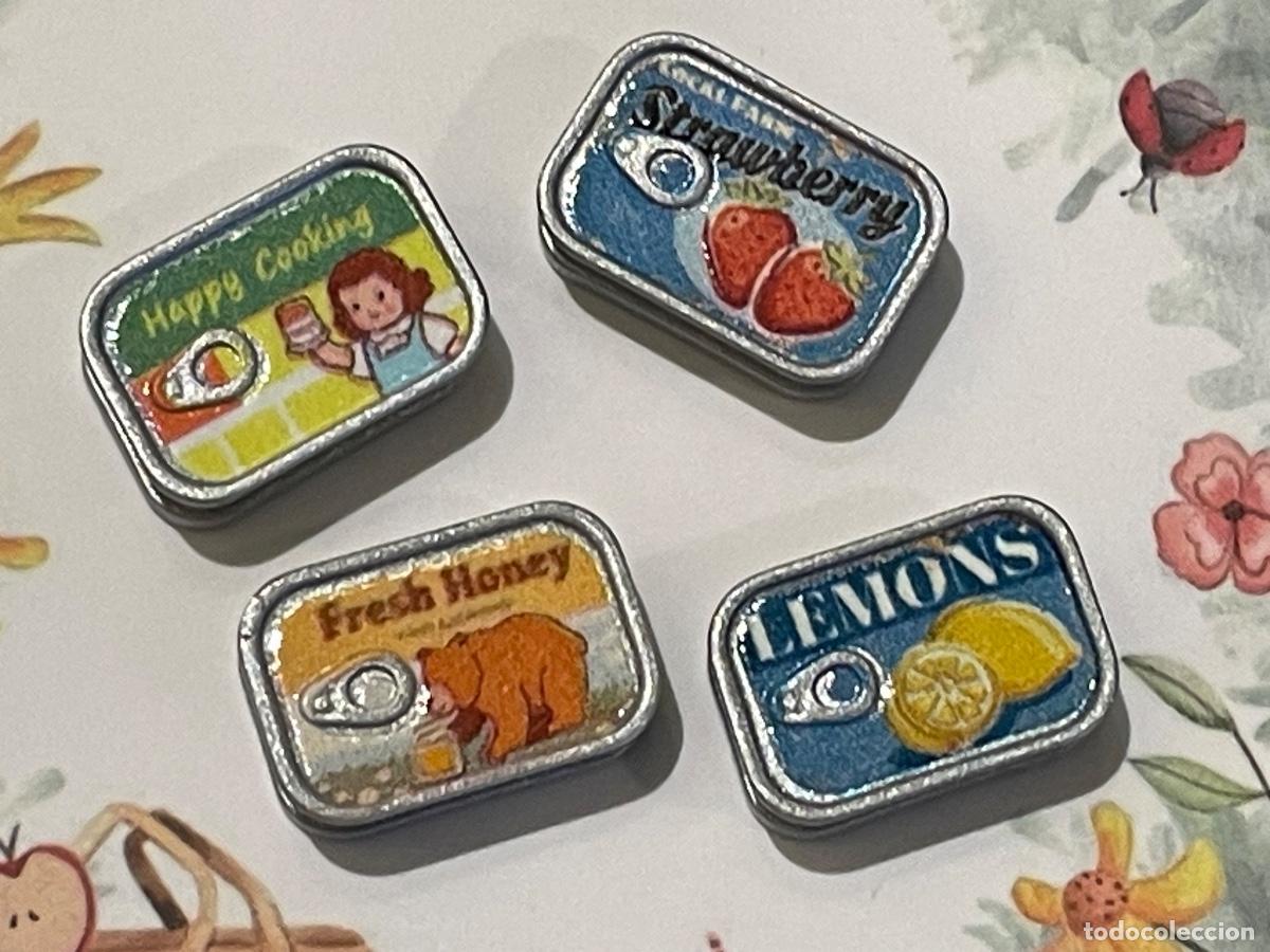Casas de mu&ntilde;ecas: Latas de conservas miniatura para casa de mu&ntilde;ecas - Foto 2