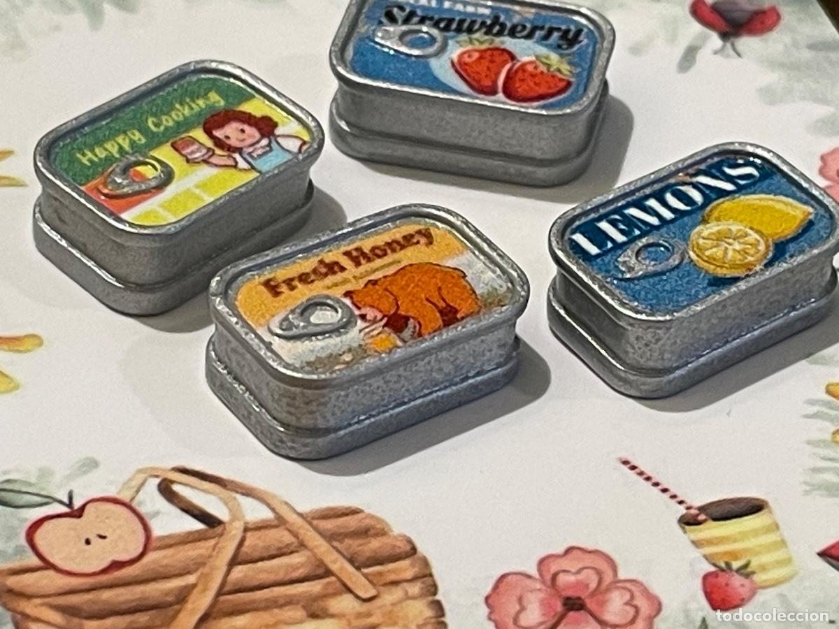 Casas de mu&ntilde;ecas: Latas de conservas miniatura para casa de mu&ntilde;ecas - Foto 3