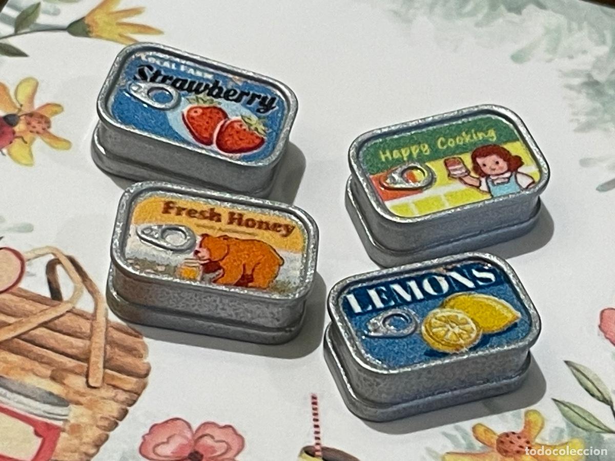Casas de mu&ntilde;ecas: Latas de conservas miniatura para casa de mu&ntilde;ecas - Foto 4