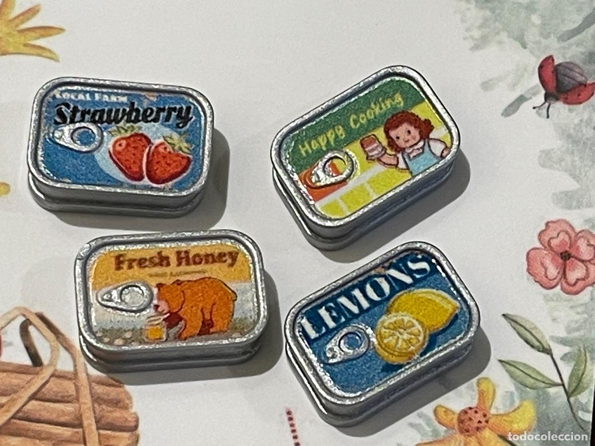 Casas de mu&ntilde;ecas: Latas de conservas miniatura para casa de mu&ntilde;ecas - Foto 6