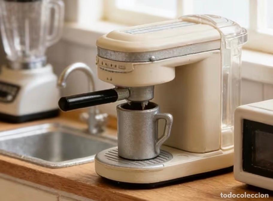 Casas de mu&ntilde;ecas: Cafetera Espresso con caja miniatura casa de mu&ntilde;ecas - Foto 13