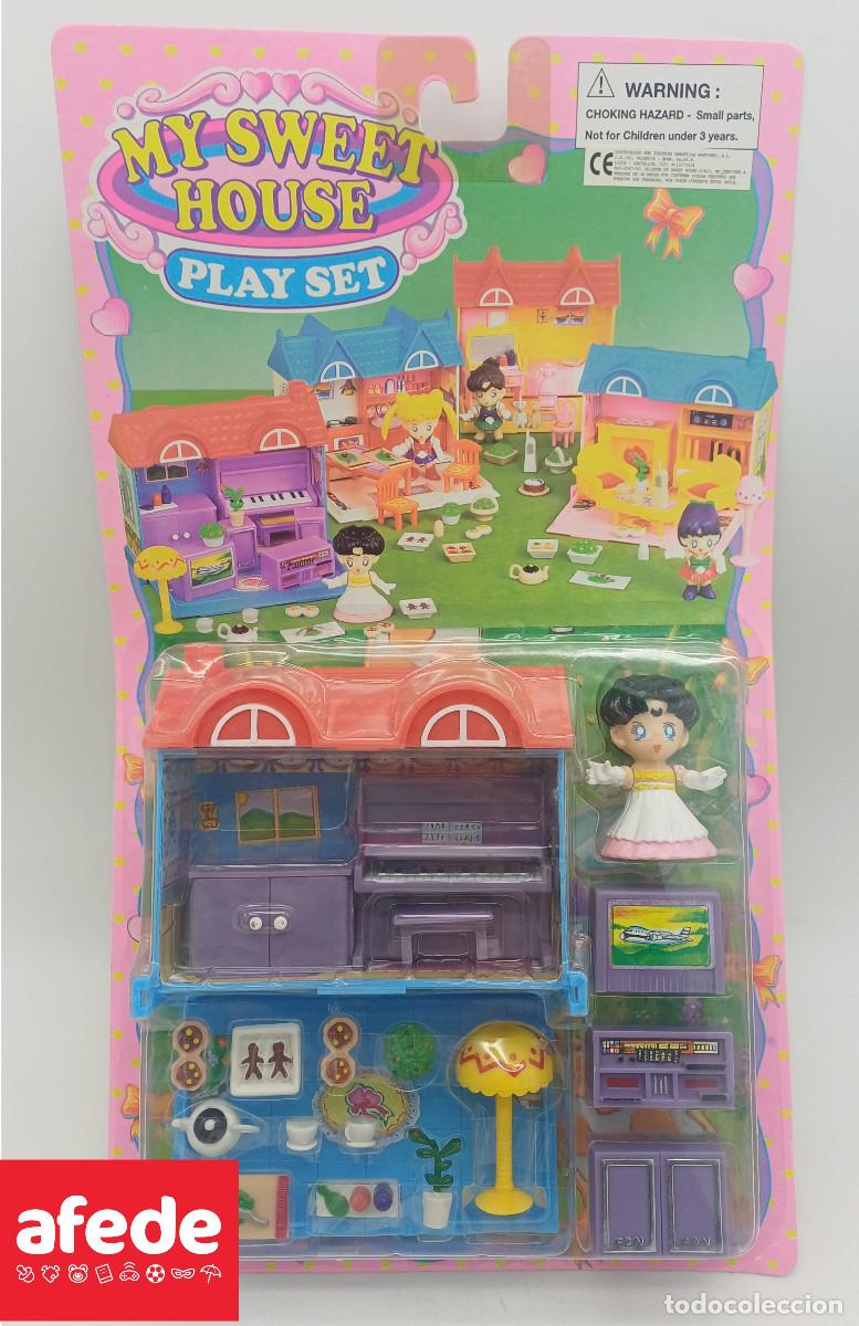 Casas de Mu&ntilde;ecas: BLISTER PLAY SET CASA CON FIGURA Y ACCESORIOS SAILOR MOON