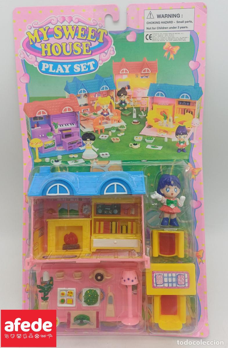 Casas de Mu&ntilde;ecas: BLISTER PLAY SET CASA CON FIGURA Y ACCESORIOS SAILOR MOON