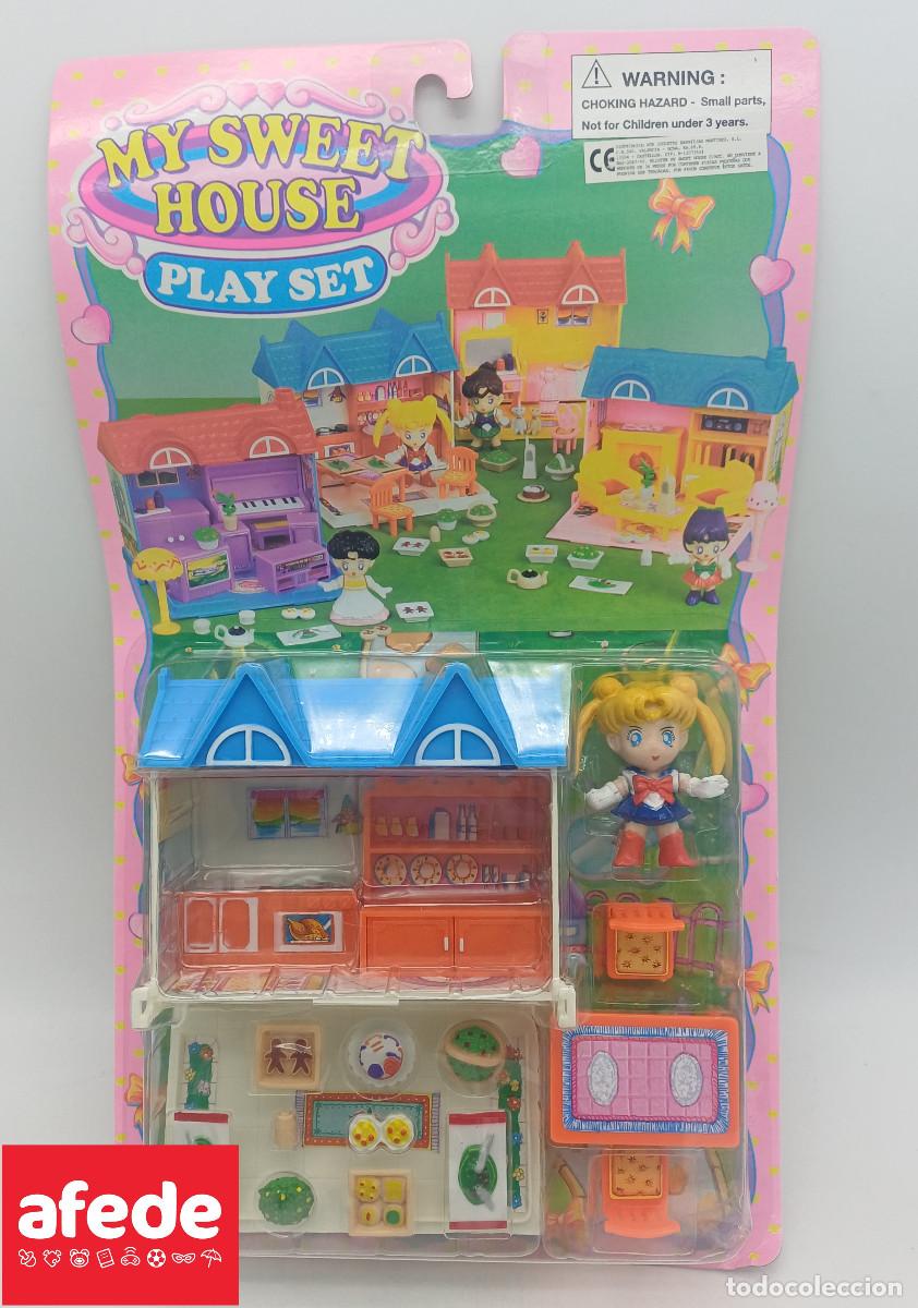 Casas de Mu&ntilde;ecas: BLISTER PLAY SET CASA CON FIGURA Y ACCESORIOS SAILOR MOON