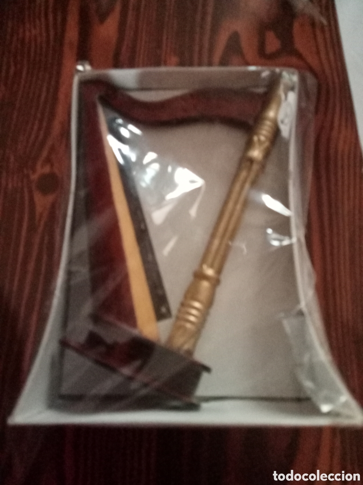 Casas de Mu&ntilde;ecas: Miniatura arpa madera