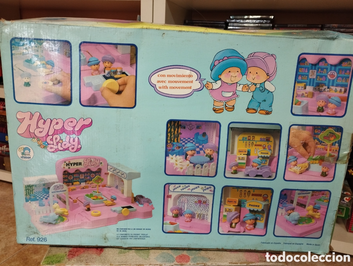 Casas de Mu&ntilde;ecas: Hyper Lily a&ntilde;os 80 marca chiccos