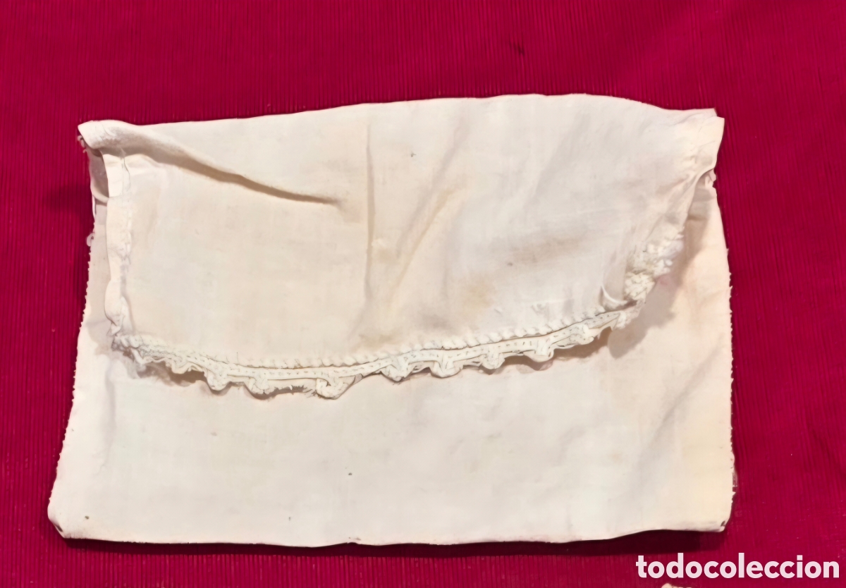 Casas de Mu&ntilde;ecas: MARIQUITA PEREZ,BOLSA BORDADA ANTIGUA