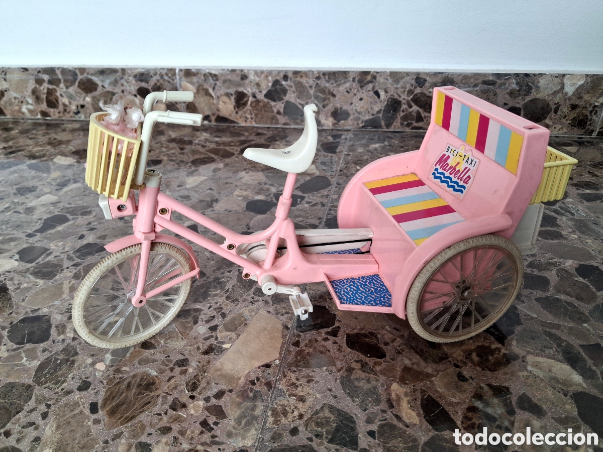Casas de Mu&ntilde;ecas: BICI TAXI MARBELLA DE CHABEL. FEBER. A&Ntilde;OS 80.