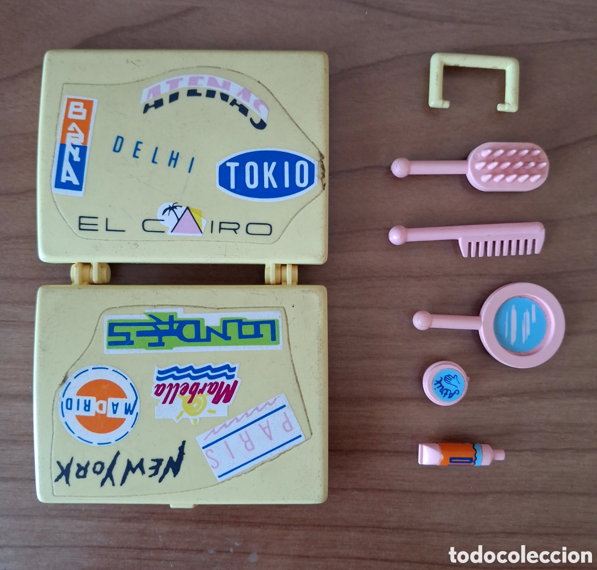 Casas de Mu&ntilde;ecas: MALET&Iacute;N CHABEL MARBELLA. CON ACCESORIOS. FEBER. A&Ntilde;OS 80