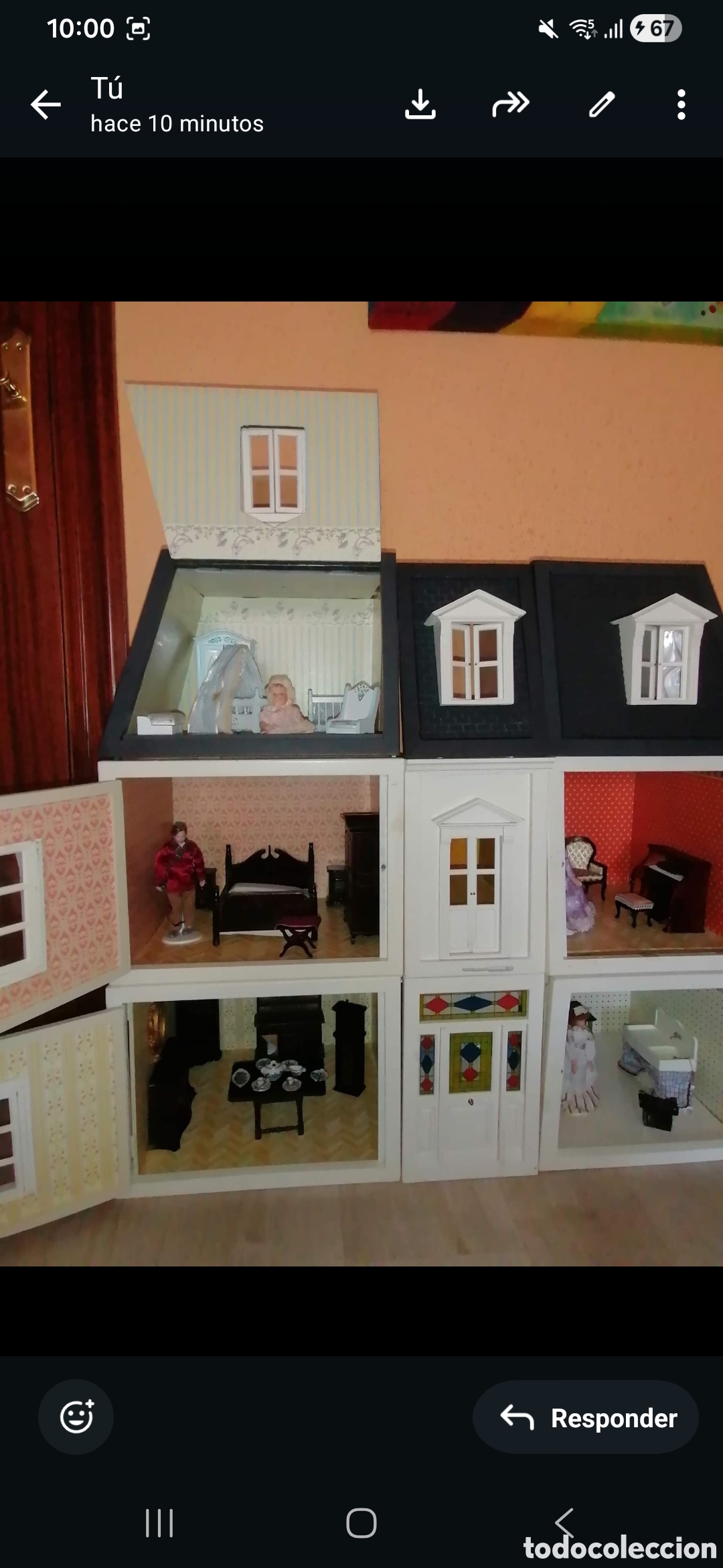 Casas de Mu&ntilde;ecas: Excelente casa de mu&ntilde;ecas