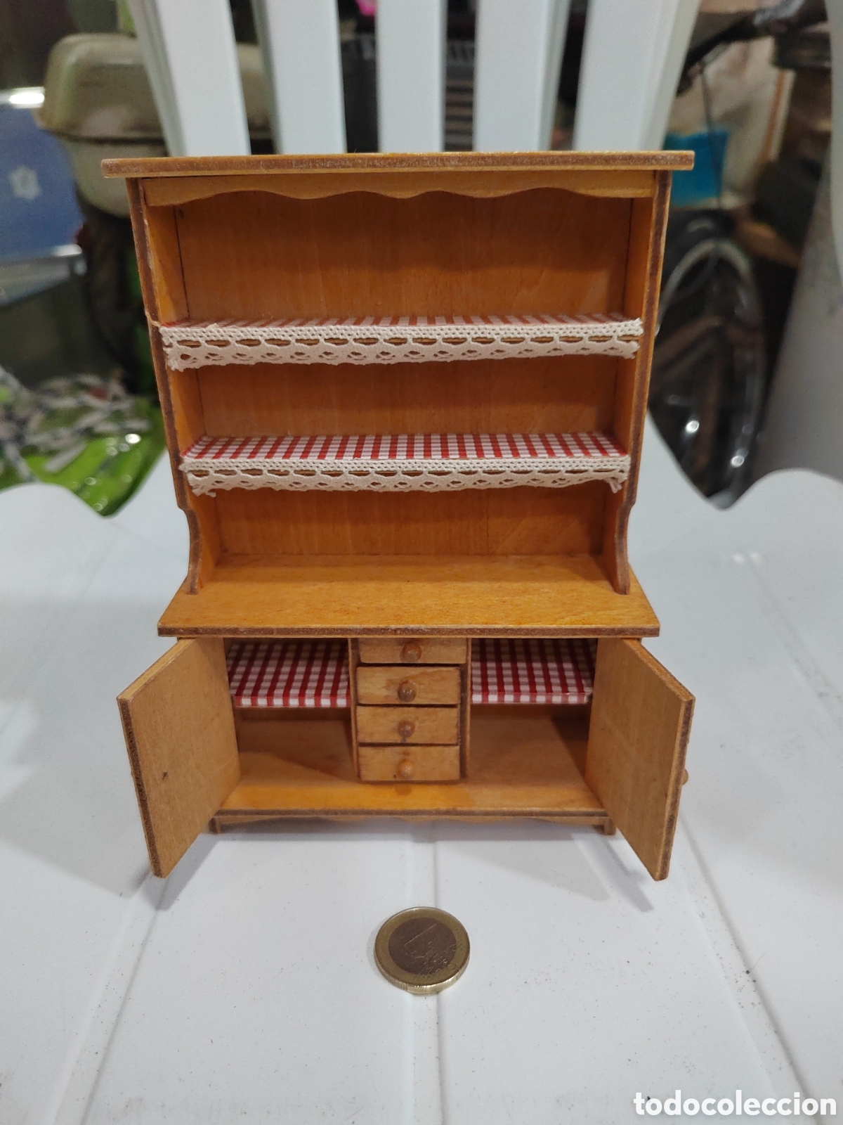 Casas de mu&ntilde;ecas: Antiguo mueble de cocina mu&ntilde;ecas - Foto 2