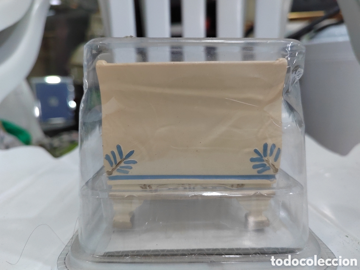Casas de mu&ntilde;ecas: Cama miniatura casa de mu&ntilde;ecas - Foto 2
