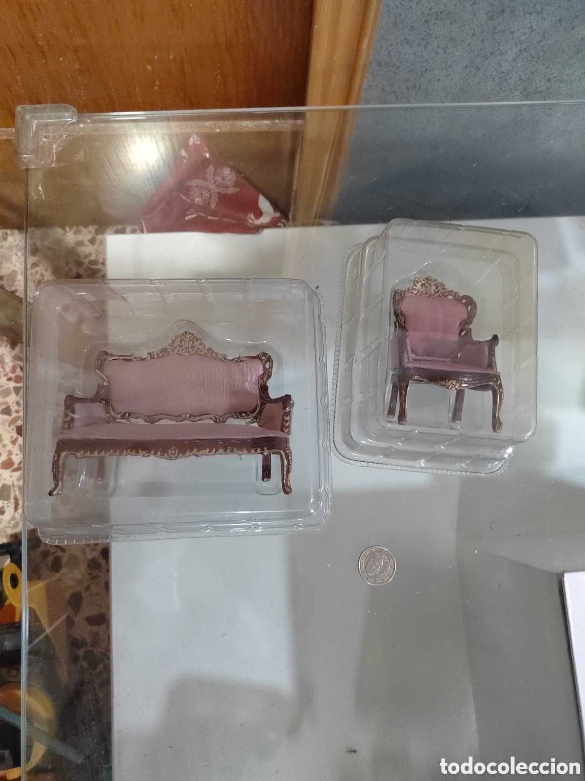 Casas de Mu&ntilde;ecas: Dos sillones casa de mu&ntilde;ecas