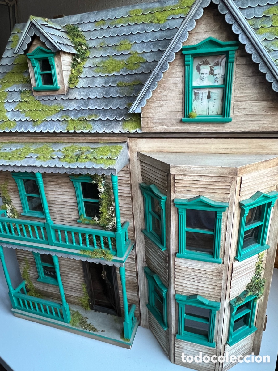 Doll houses: Gran casa de mu&ntilde;ecas estilo misterioso r&uacute;stico