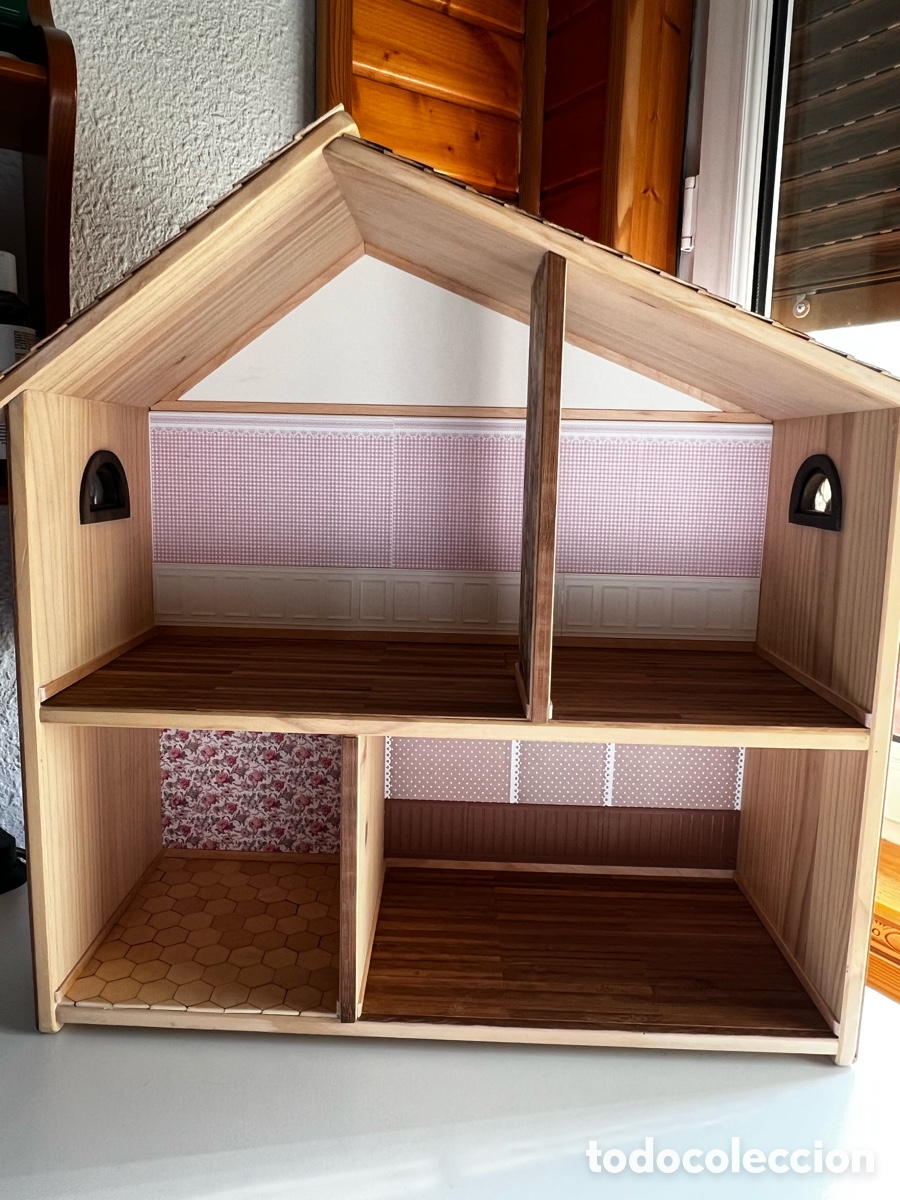 Casas de Mu&ntilde;ecas: Casa de mu&ntilde;ecas moderna 1:12