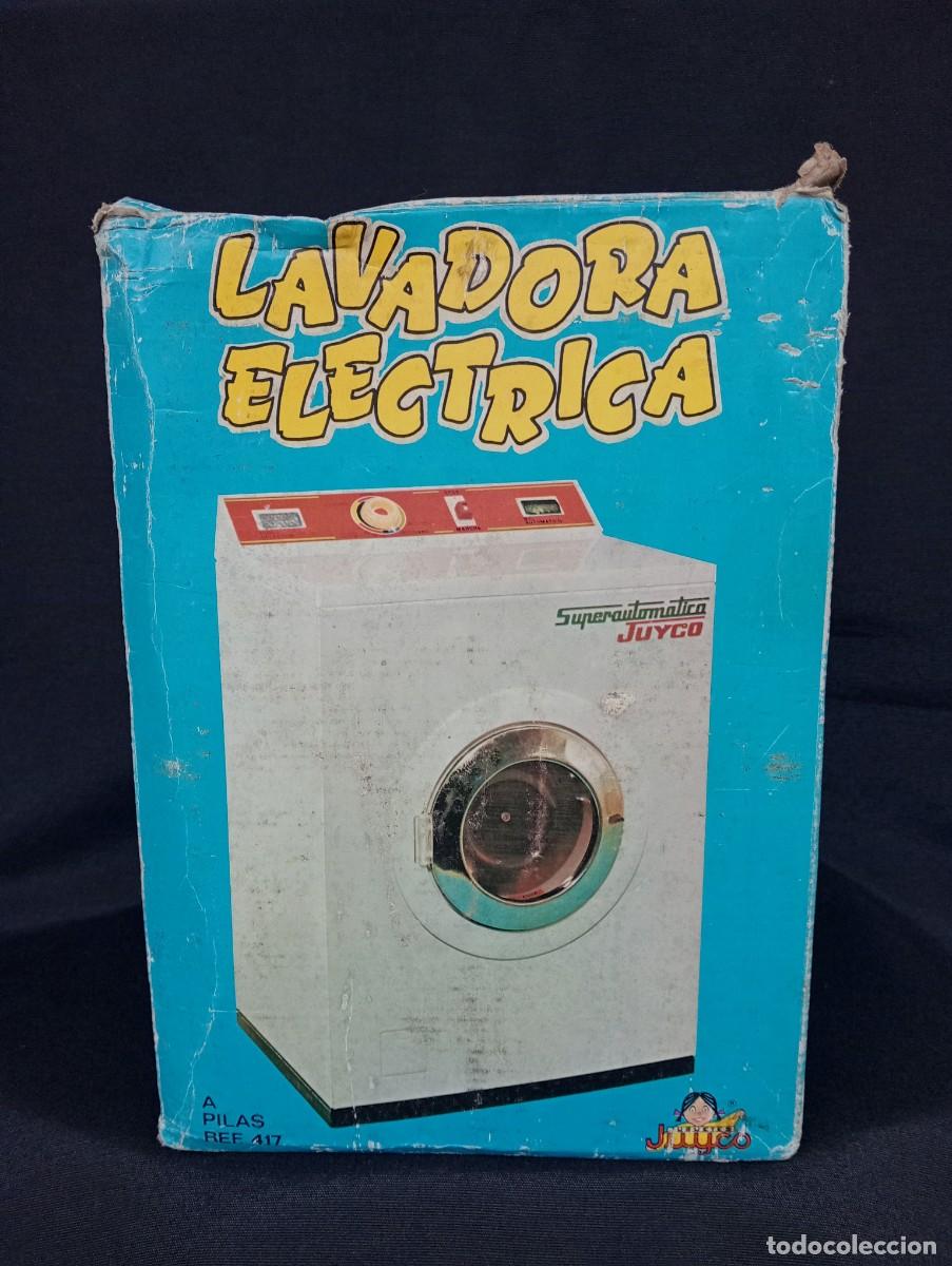 Casas de Mu&ntilde;ecas: LAVADORA SUPERAUTOM&Aacute;TICA DE JUGUETE JUYCO