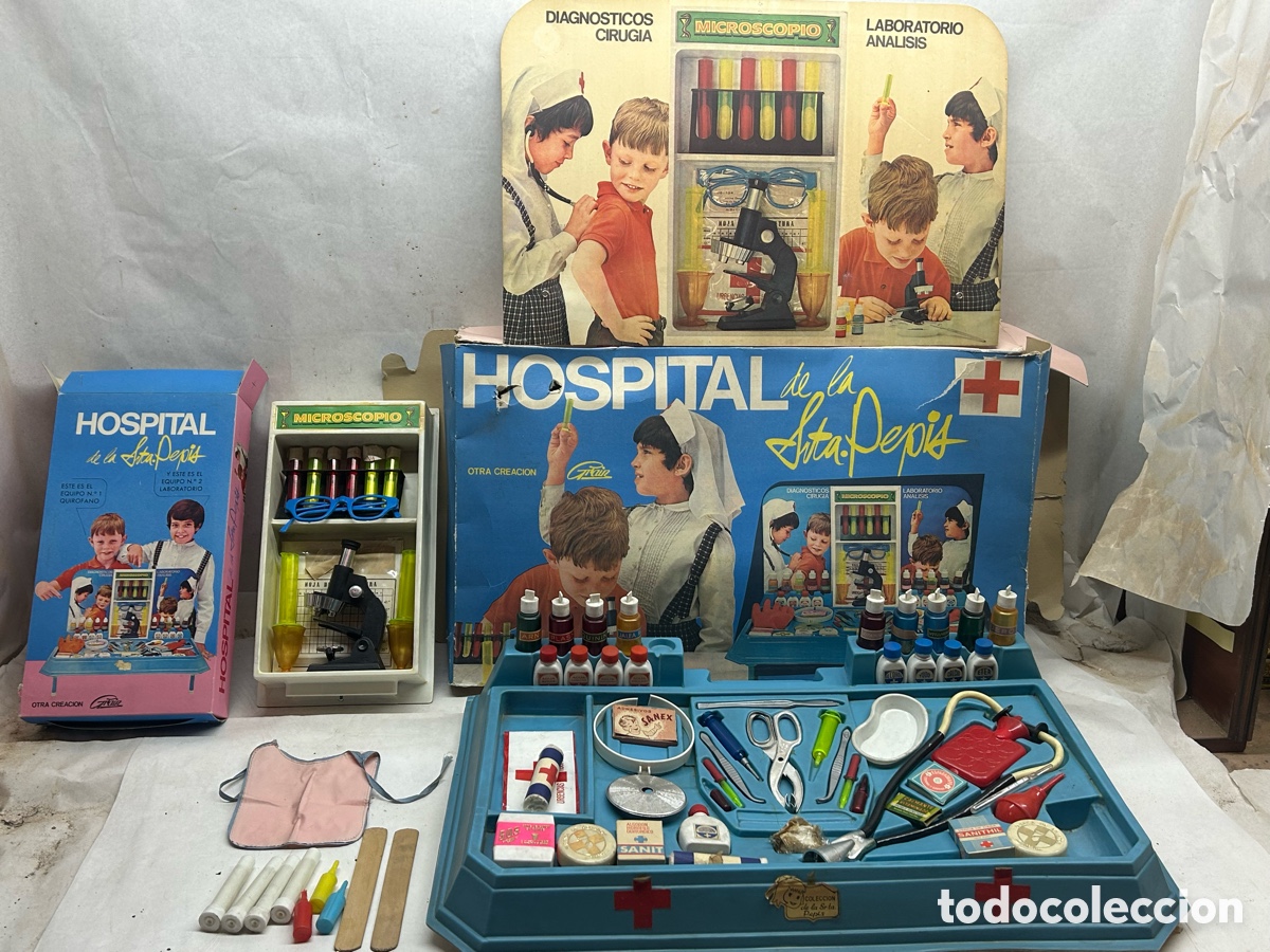 Doll houses: Hospital de la se&ntilde;orita Pepis