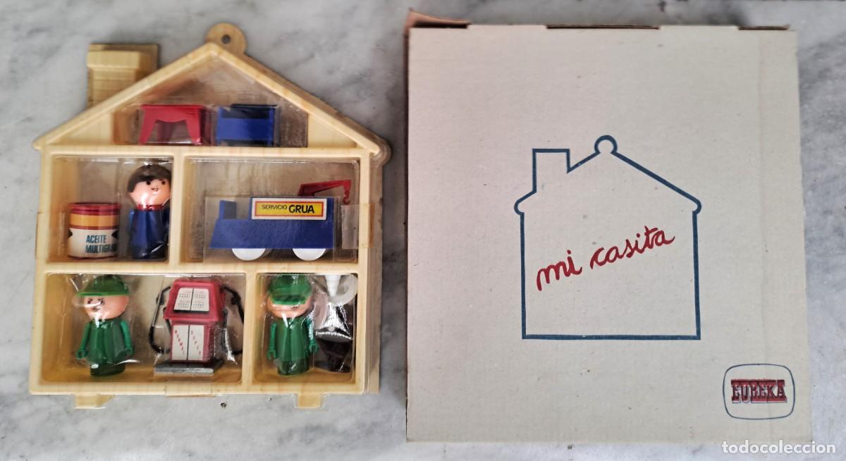 Casas de Mu&ntilde;ecas: JUGUETE ANTIGUO, MI CASITA DE EUREKA, GASOLINERA. CASADEMU&Ntilde;ECAS-17