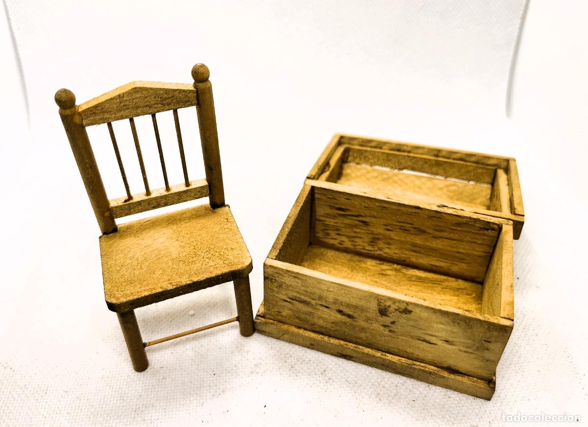 Casas de mu&ntilde;ecas: CASA DE MU&Ntilde;ECAS, MUEBLES DE MADERA VARIADOS NUEVOS - fla - Foto 2