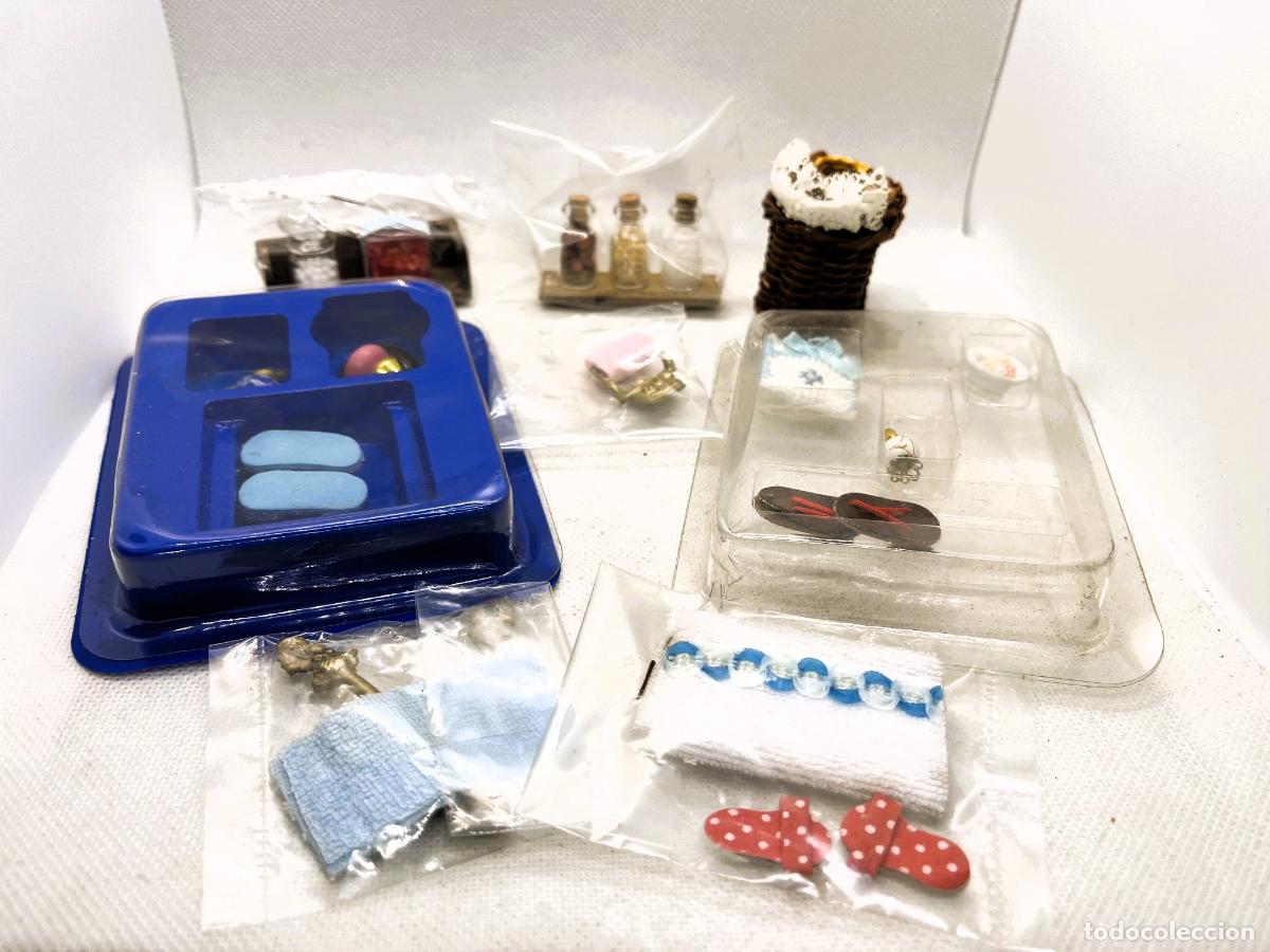 Casas de Mu&ntilde;ecas: CASA DE MU&Ntilde;ECAS ACCESORIOS PARA BA&Ntilde;O, NUEVOS - FLA