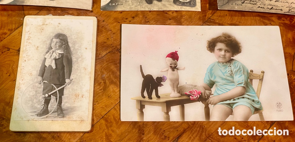 Casas de mu&ntilde;ecas: Postales de Ni&ntilde;as con Mu&ntilde;ecas - Foto 3