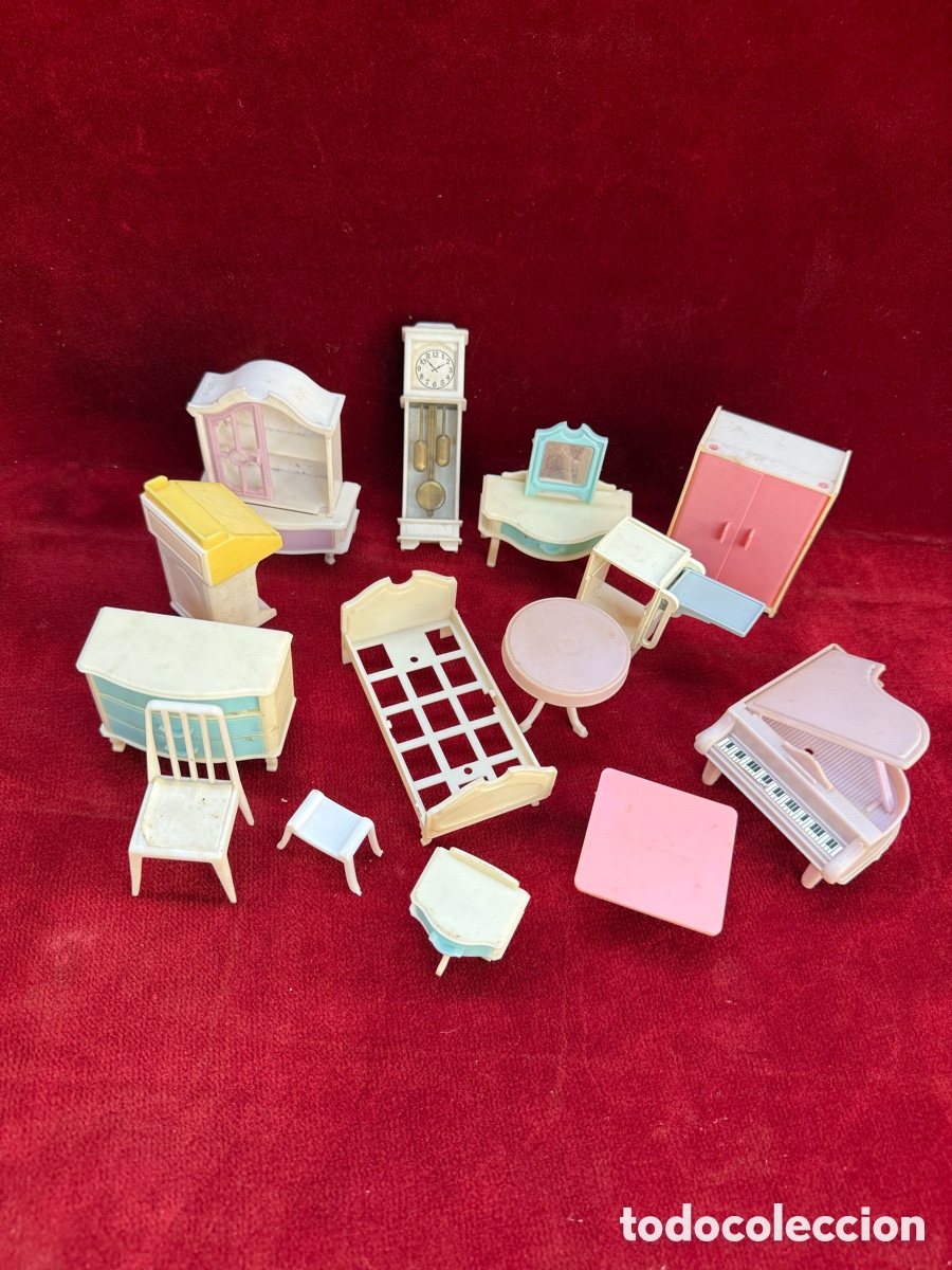 Case di Bambole: Gran lote juguetes,muebles de casas mu&ntilde;ecas!Jean