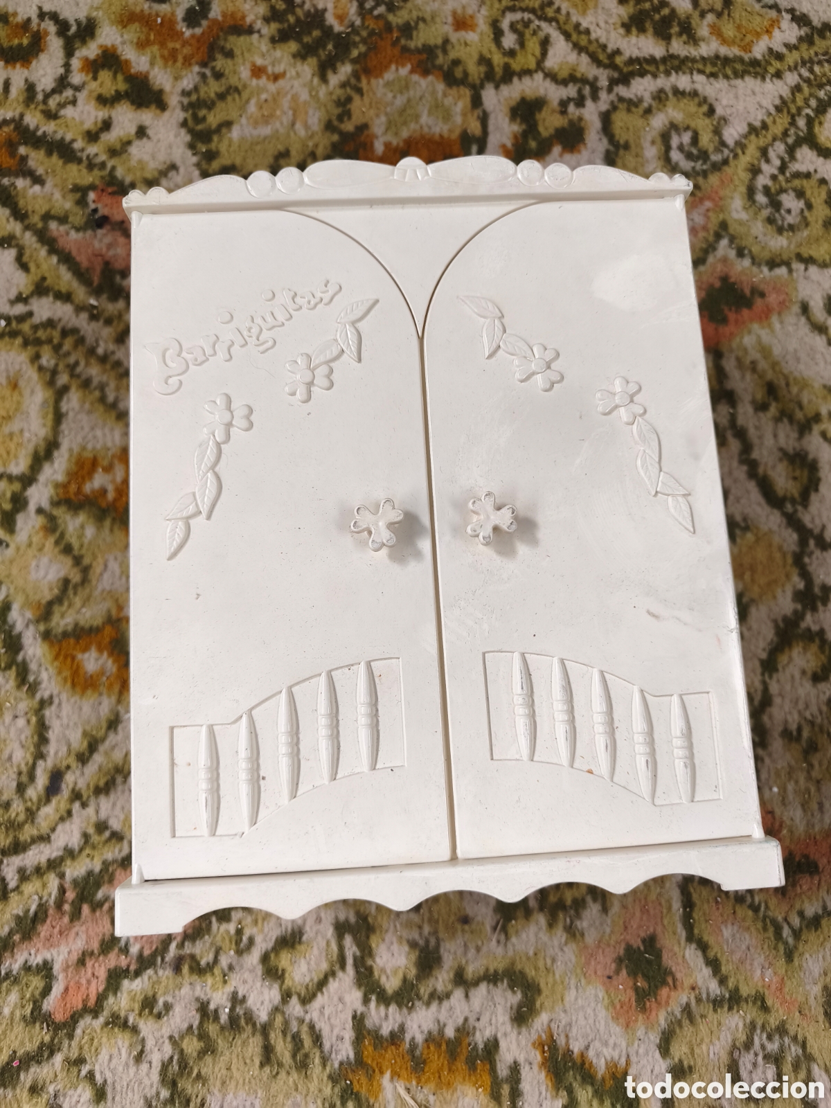 Casas de Mu&ntilde;ecas: Armario blanco original Barriguitas (Famosa - A&ntilde;os 80)
