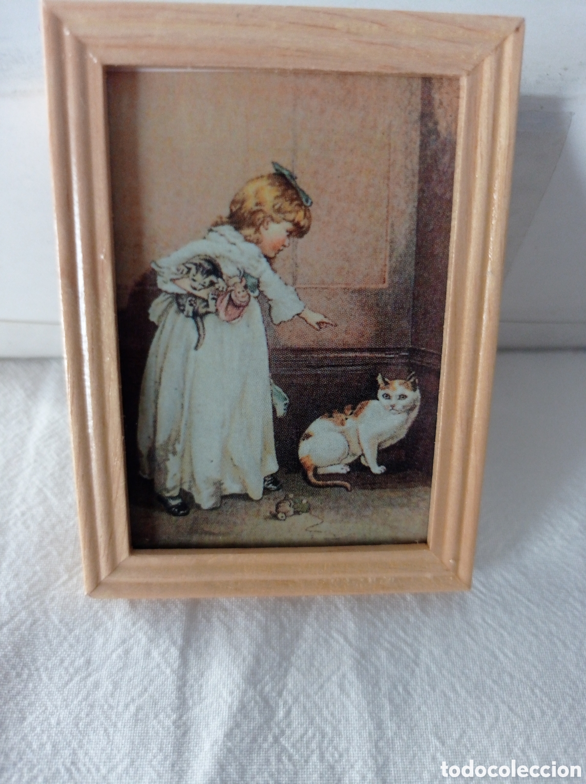 Casas de mu&ntilde;ecas: Cuadro para casa de mu&ntilde;ecas. Escala 1.12 - Foto 2
