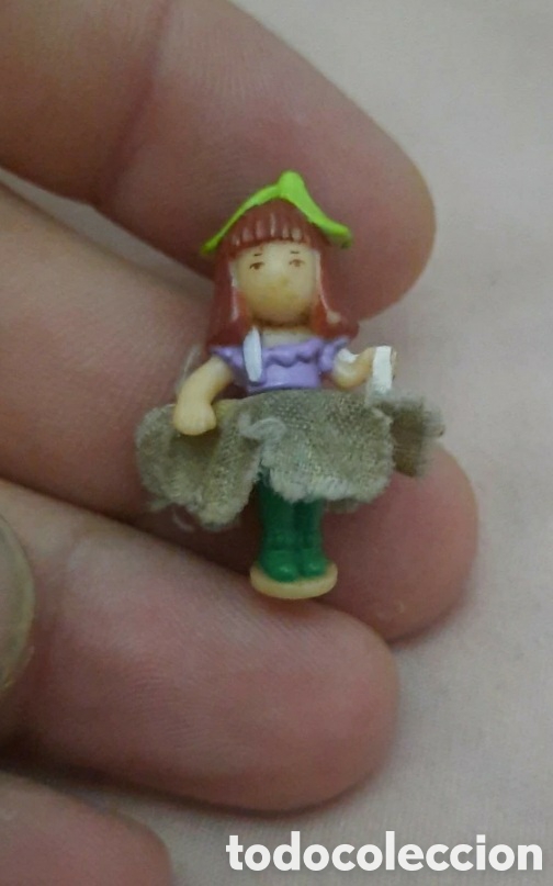Casas de Mu&ntilde;ecas: Figura Vintage Polly Pocket