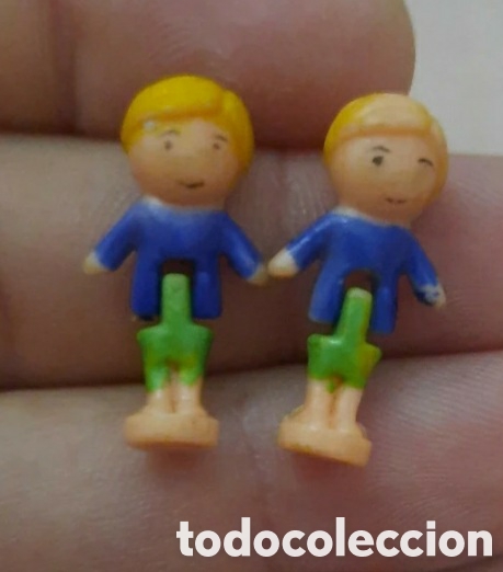 Casas de Mu&ntilde;ecas: Pareja Gemelos Tipo Polly Pocket Galoob