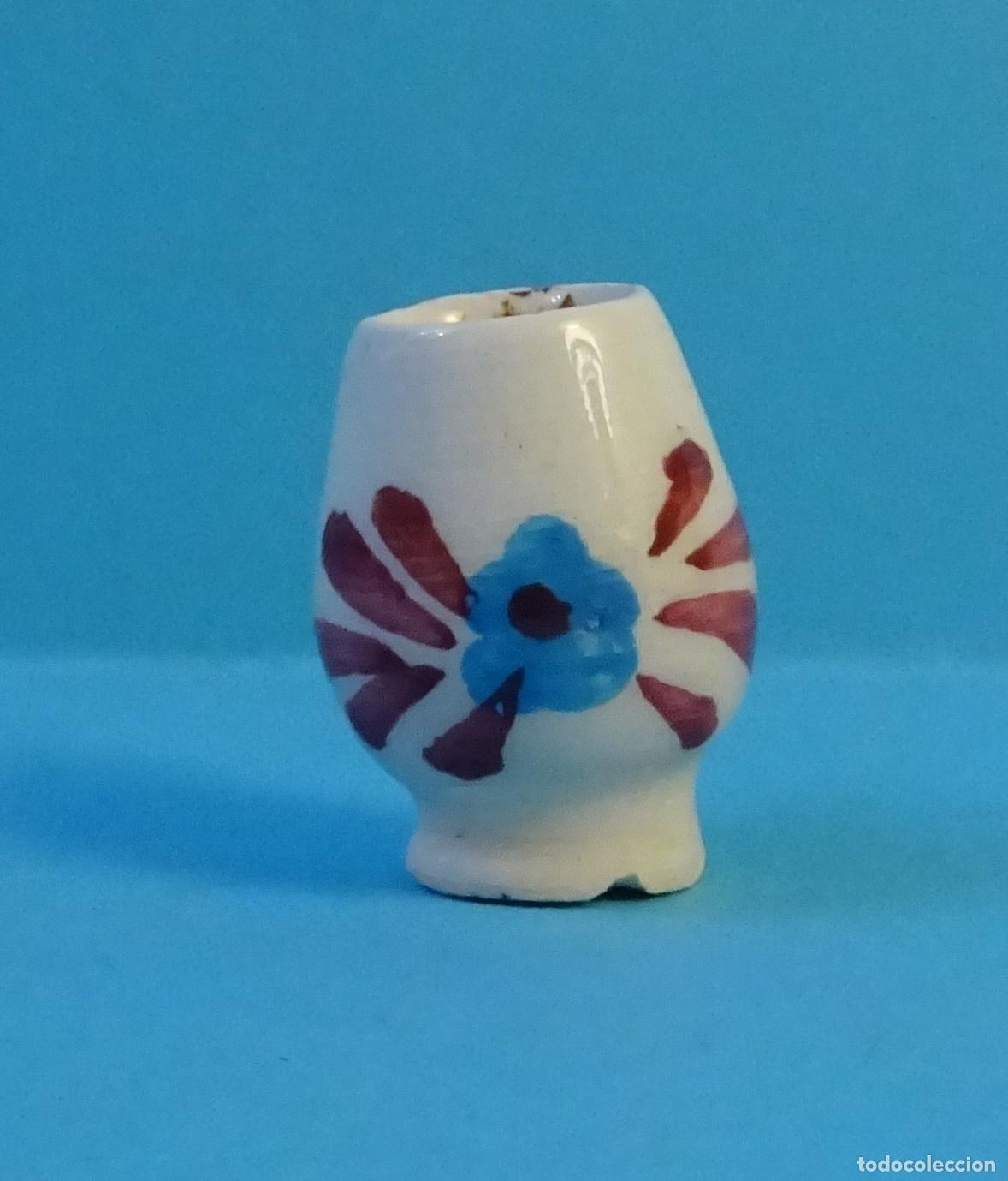 Casas de Mu&ntilde;ecas: MINIATURA. JARRA CON ASA. CASA DE MU&Ntilde;ECAS. ALTURA 2,5 CM