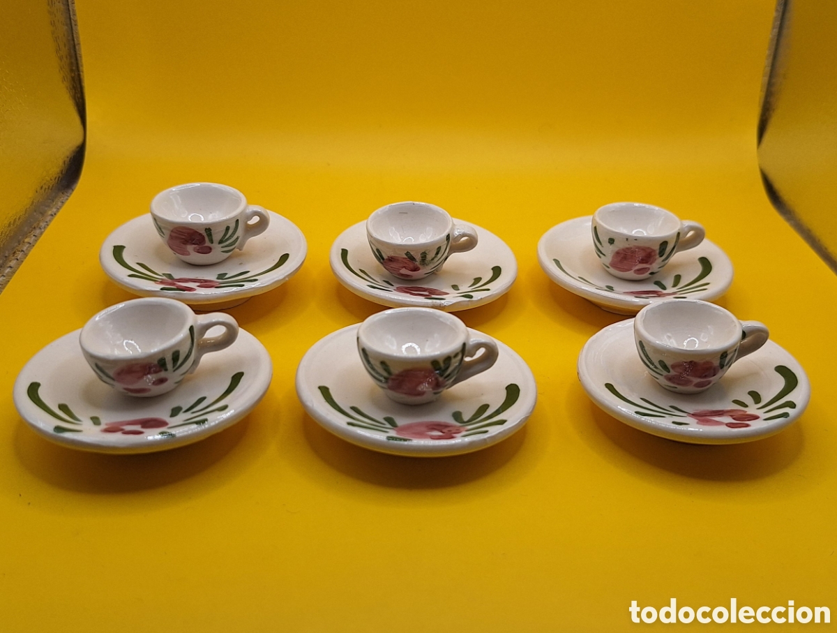 Casas de mu&ntilde;ecas: Juego de Caf&eacute; Miniatura - Casa de Mu&ntilde;ecas - - Foto 13