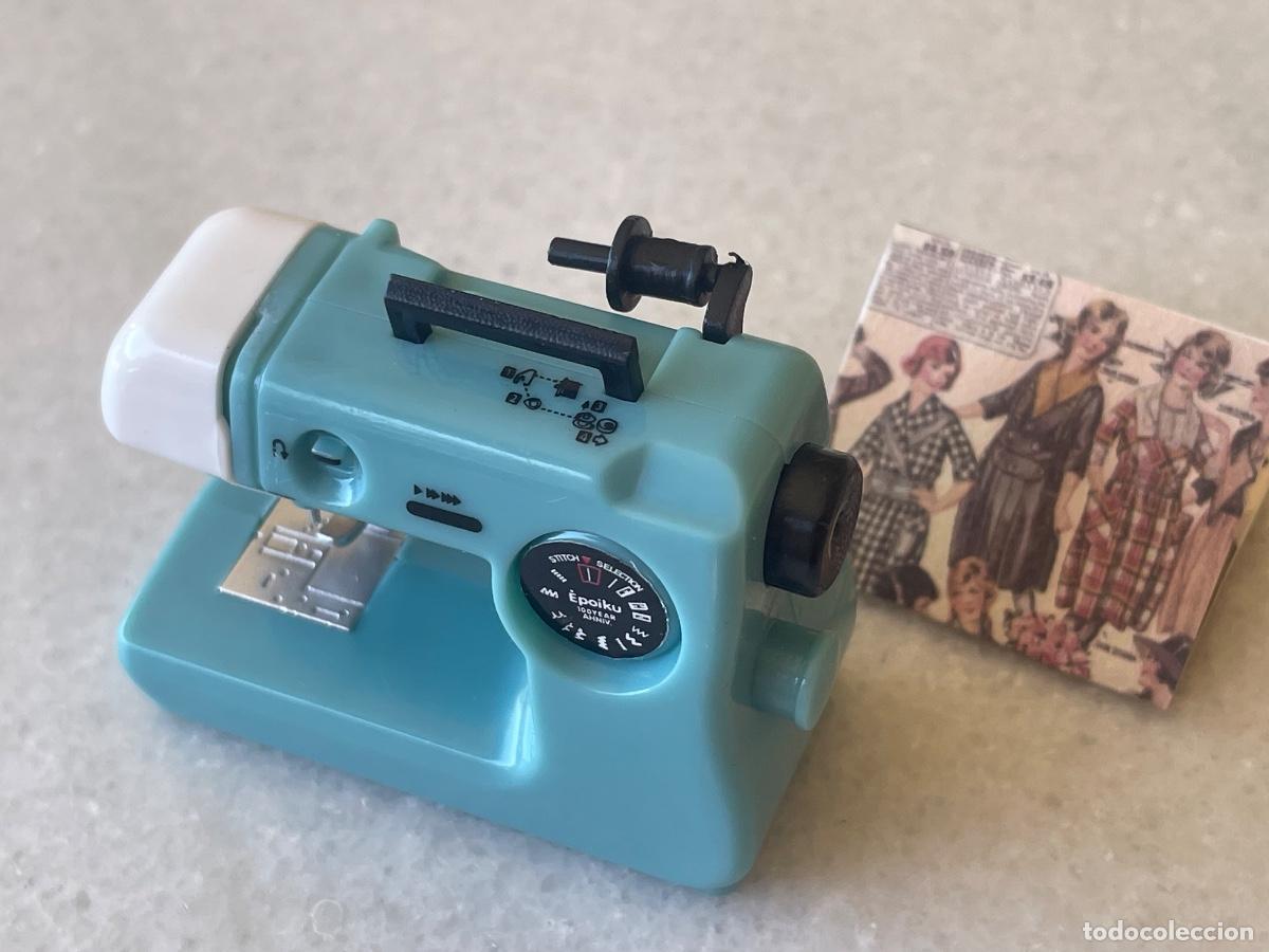 Casas de mu&ntilde;ecas: M&aacute;quina de coser en miniatura - Foto 5