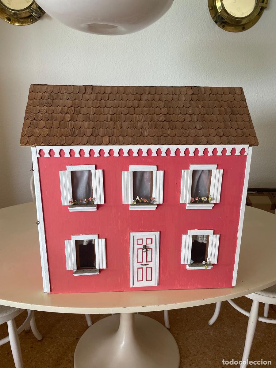 Casas de Mu&ntilde;ecas: Casa de mu&ntilde;ecas estilo antiguo