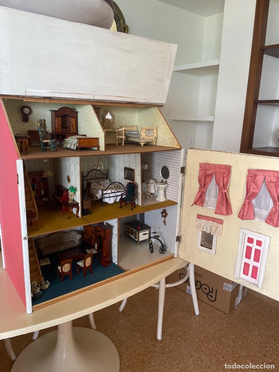 Casas de mu&ntilde;ecas: Casa de mu&ntilde;ecas estilo antiguo - Foto 2