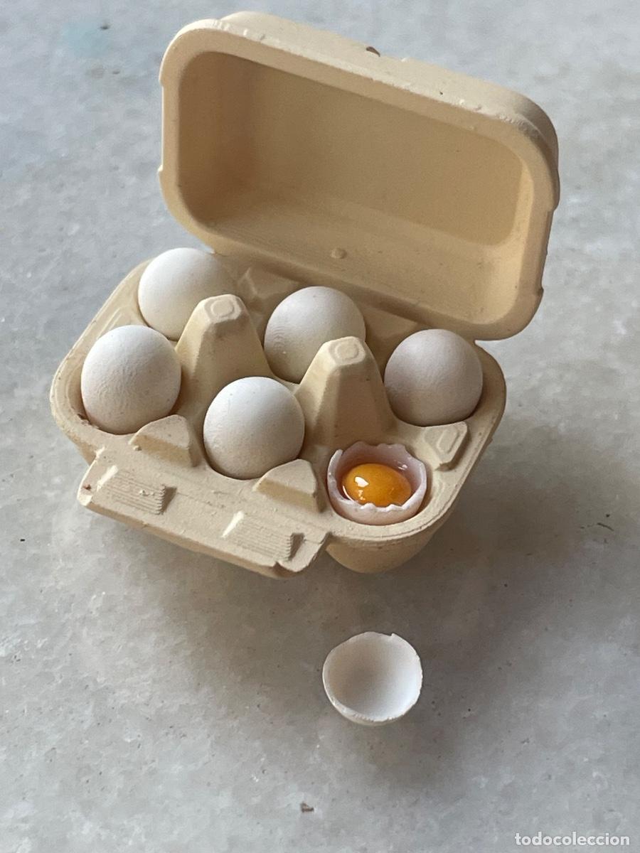 Casas de mu&ntilde;ecas: Caja de huevos en miniatura para casa de mu&ntilde;ecas
