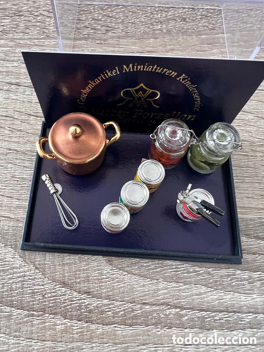 Casas de mu&ntilde;ecas: Conjunto de cocina escala 1:12, de la marca Reutter - Foto 12